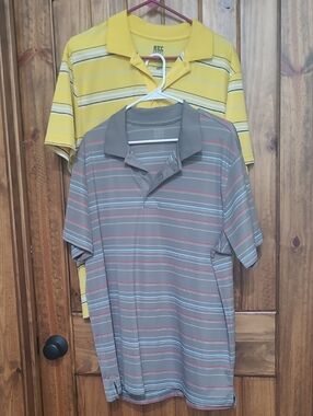 2 Old Navy Men's Polo Shirts. Size XL